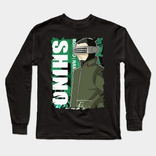 SHINO ABURAME ANIME MERCHANDISE Long Sleeve T-Shirt